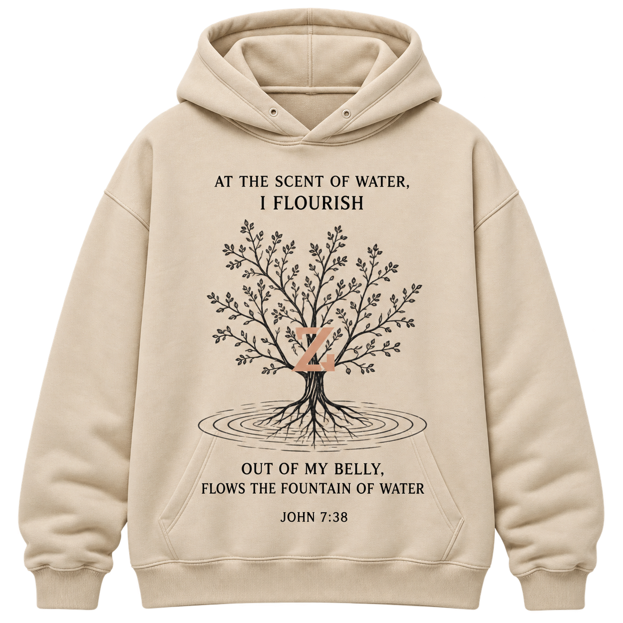 Flourishing · Cream — Front